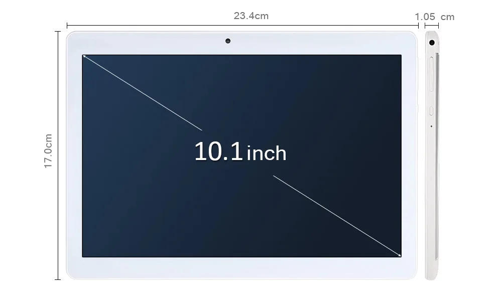 Teclast X10 10,1 дюймовый 3g планшет ОС Android 6,0 четырехъядерный процессор MTK6580 1. 3g Hz cpu 1 Гб ram 16 Гб rom с функцией OTG Phablet