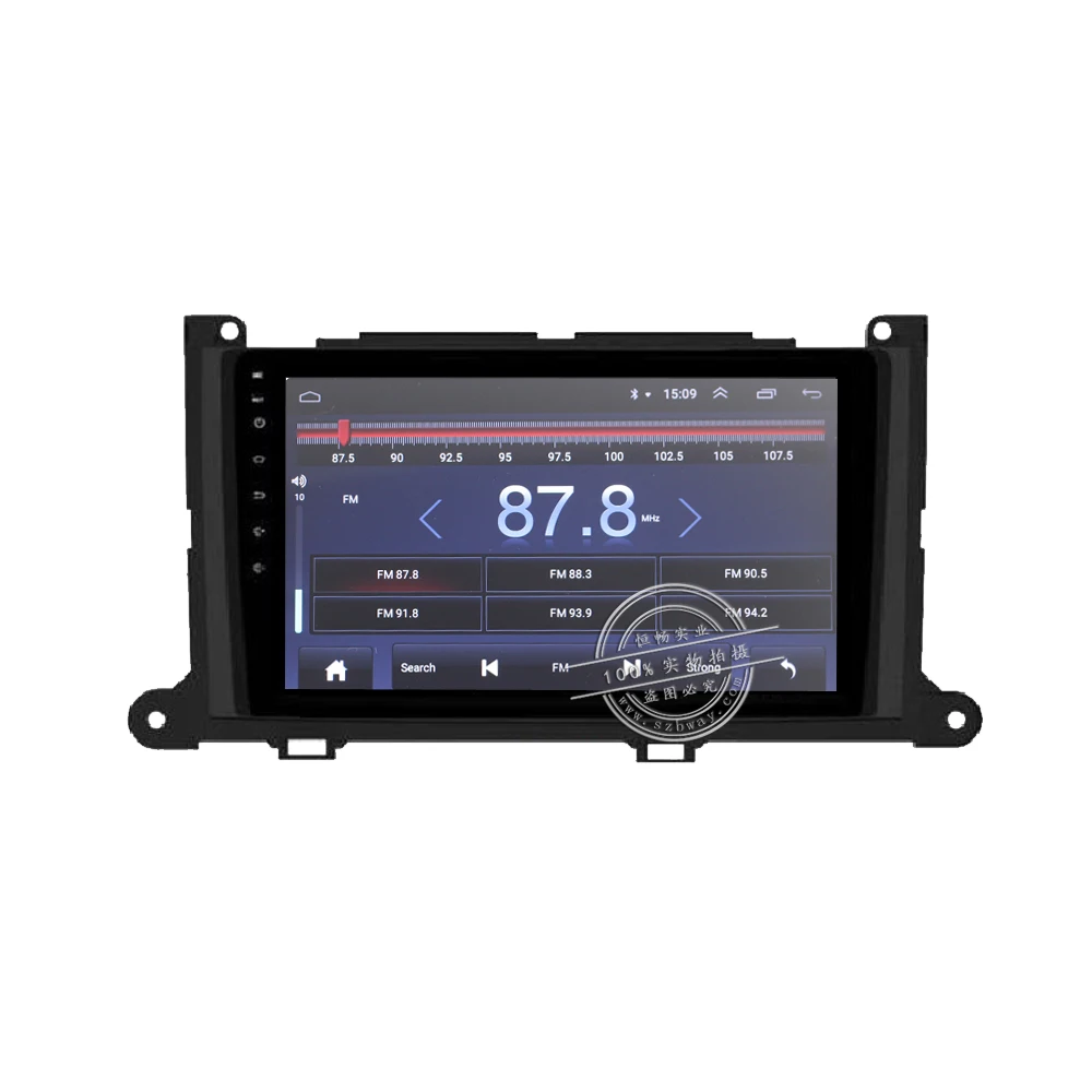 С CANBUS 9 &quot1024*600 четырехъядерный android 8 1 автомобильный радиоприемник для Toyota Sienna 2011