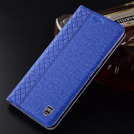 Blue Чехол для huawei Honor View 20, мягкий силиконовый чехол-книжка из искусственной кожи для Honor V20 - Цвет: Blue