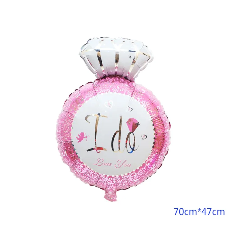 SP012B09 1 шт., 76*45 см, воздушные шары из фольги для невесты, жениха, свадьбы, для мальчиков и девочек, гелиевые шары для любви, вечерние игрушки на День святого Валентина - Цвет: SP012B09