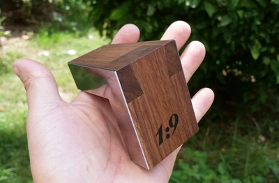 Black walnut 1V9 Ласточкин хвост правленный ласточкин хвост scriber do ласточкин хвост артефакт Магнитная линейка; Деревообработка инструменты - Цвет: Black walnut 1V9