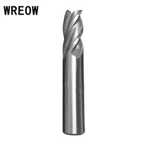 Концевая фреза с 4 канавками и прямым хвостовиком, 10 мм