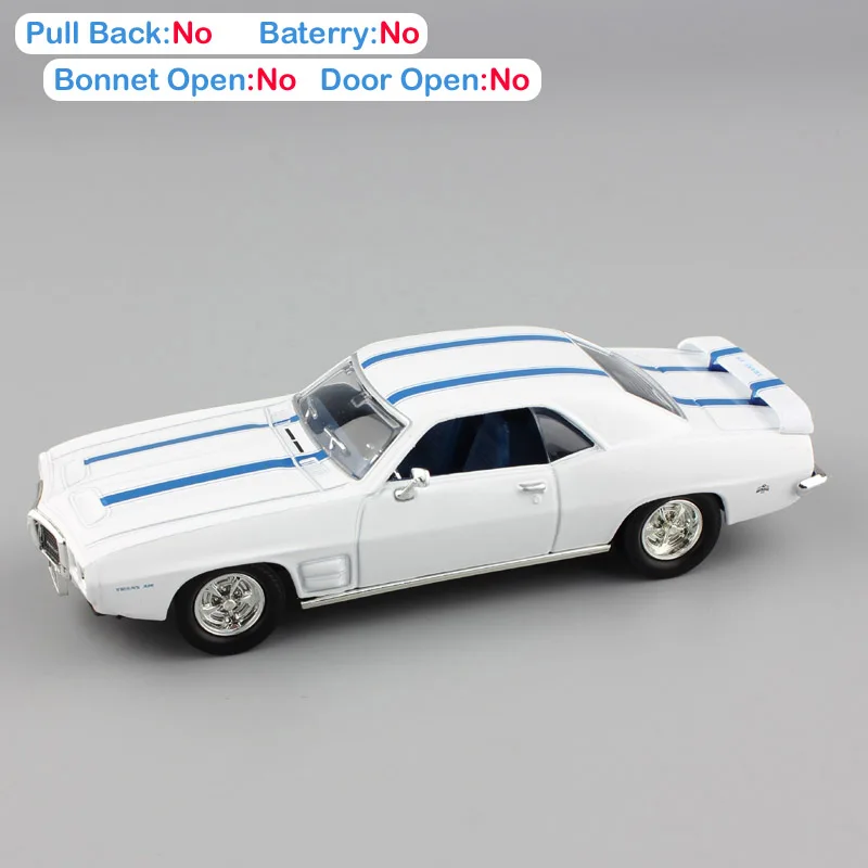 Масштаб 1:43 дорожная Подпись классический Pontiac 1969 Firebird trans AM винтажные машинки