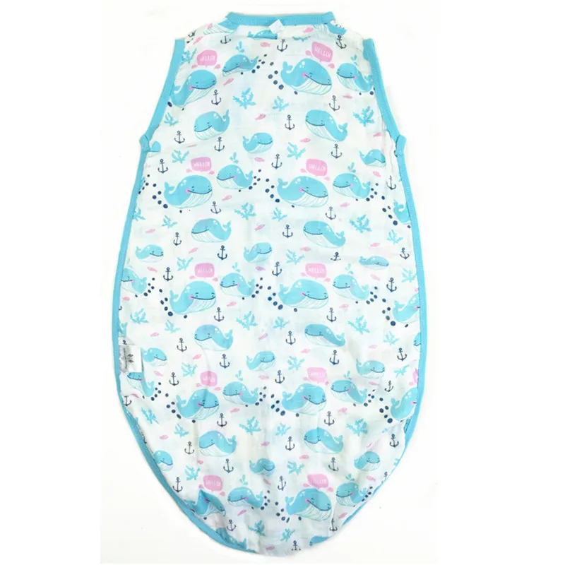 Новый муслин детское Одеяло wrap пеленать ребенка bebe конверт спальный мешок