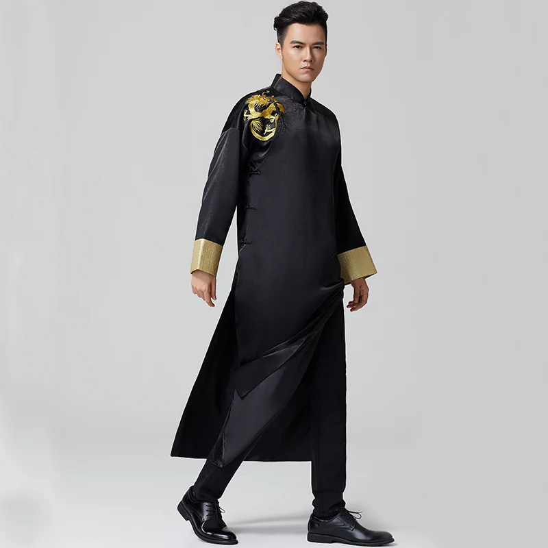 Платье для свадьбы мужское классическое китайское|Халаты и сорочки| |