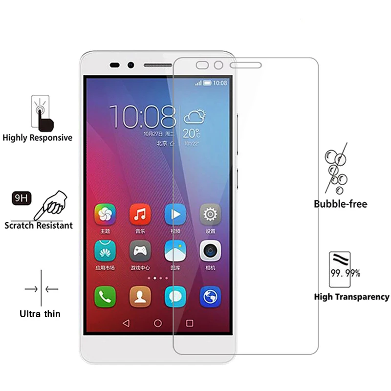 9H Премиум Закаленное стекло для Huawei Honor 5X GR5 GR5W защита экрана закаленное защитное
