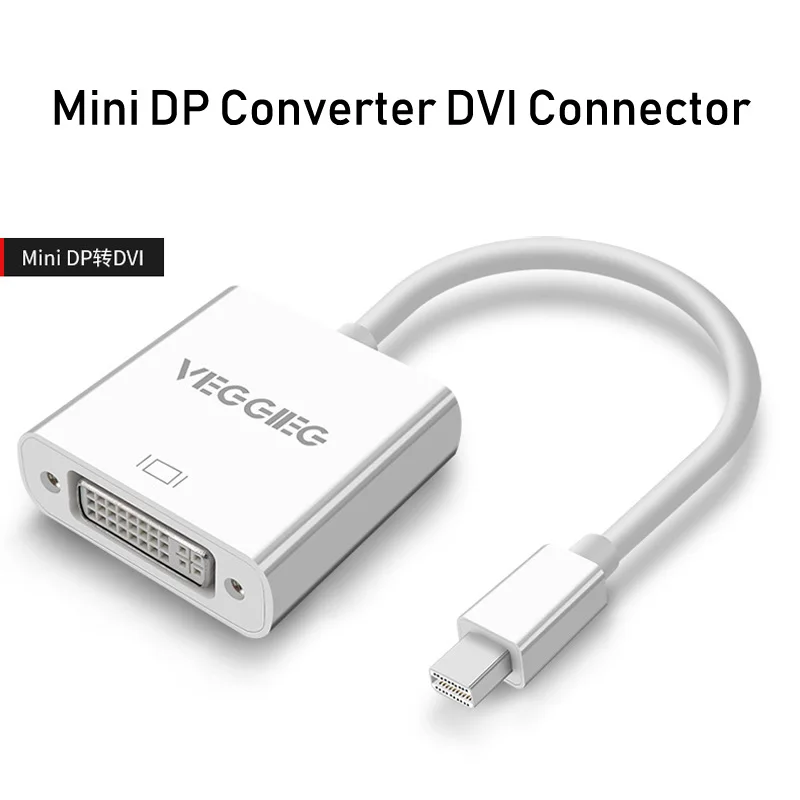 Мини преобразователь дисплейного порта DVI линия конвертер DP удлинитель