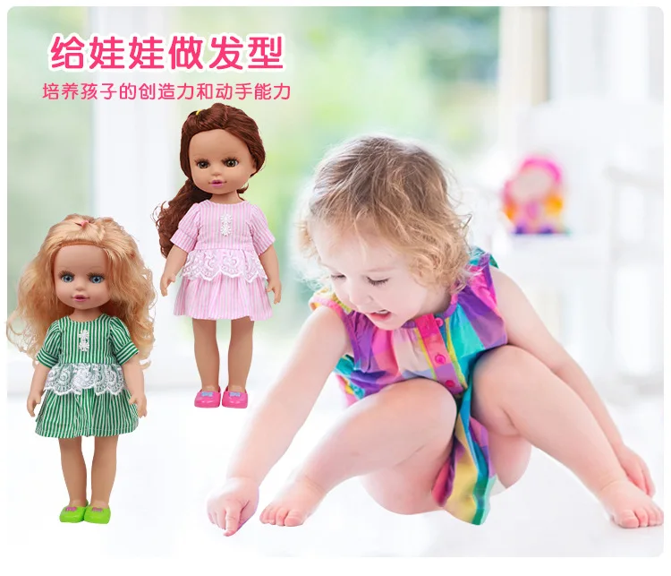 35 см для всего тела винил Прекрасная принцесса Reborn Baby Doll игрушки Реалистичные 14 дюймов виниловые принцесса девочка кукла, кукла подарки на день рождения