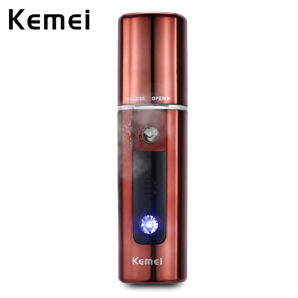 Ультразвуковой отпариватель для лица Kemei нано-отпариватель Mister холодный спрей