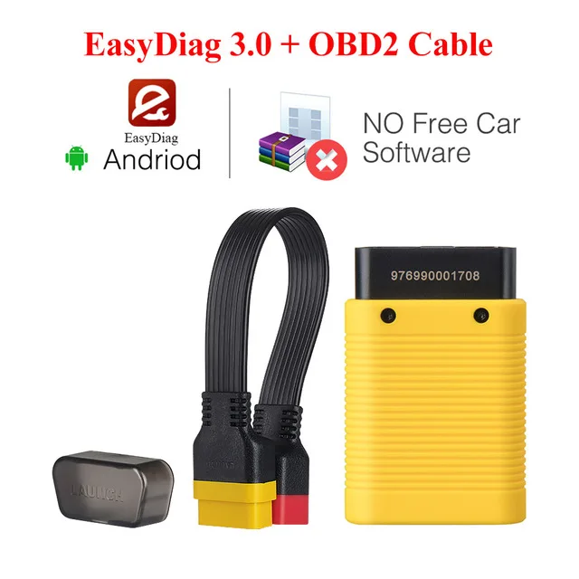 3.0 with cable Launch OBD кабель-удлинитель для X431 V/V+/PRO 3/Easydiag 3,0/2,0/Mdiag/Golo основной OBD2 Расширенный разъем 16Pin папа-мама - Цвет: 3.0 with cable
