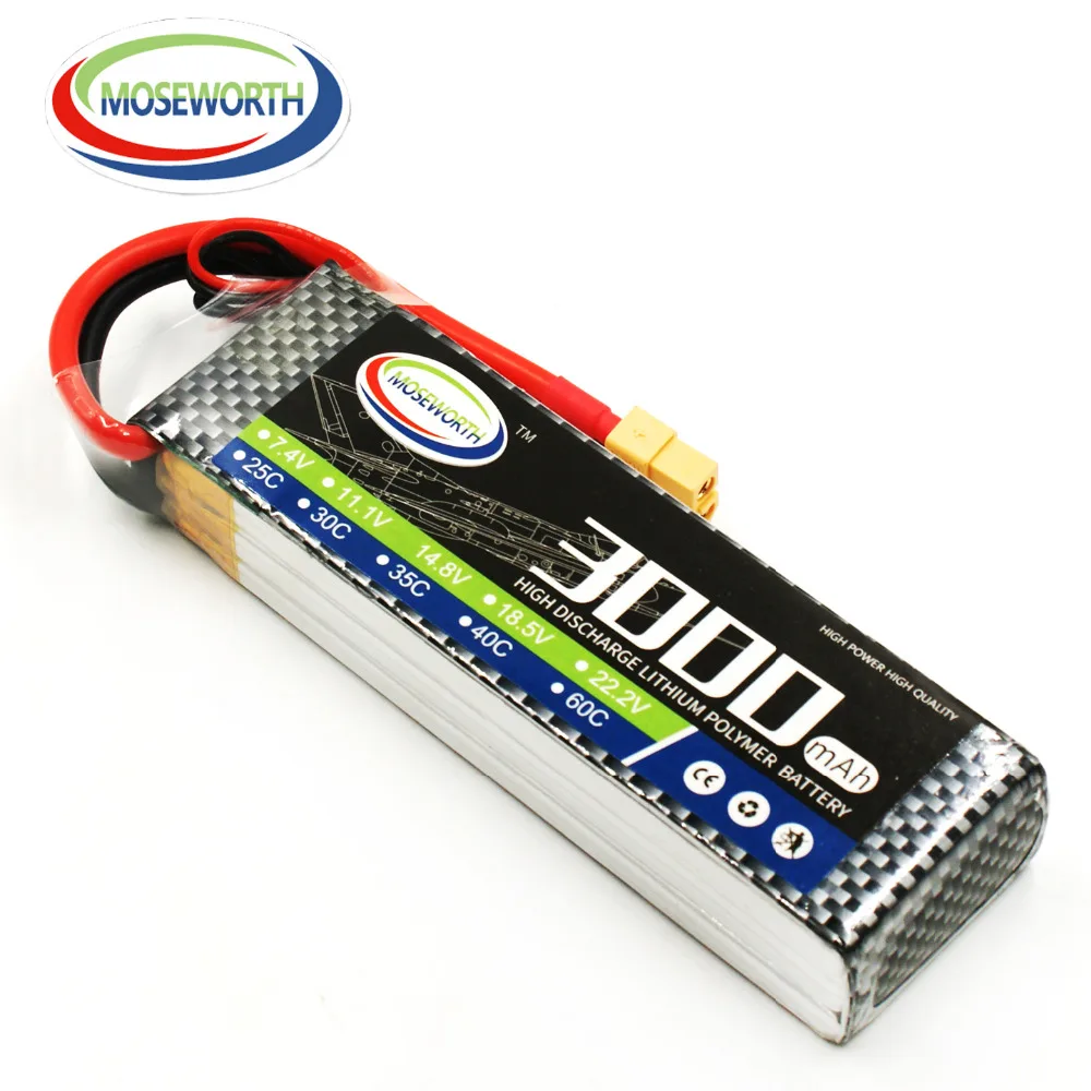 Аккумулятор LiPo для радиоуправляемых игрушек 3S 11 1 В 3000 мАч 60C батареи