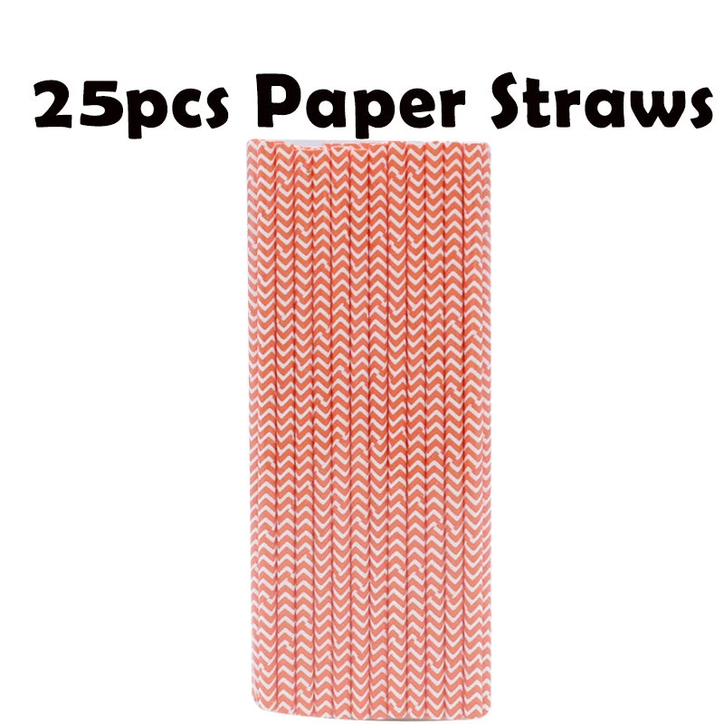 65 шт Свадебные украшения для дня рождения Оранжевый одноразовая посуда чашки