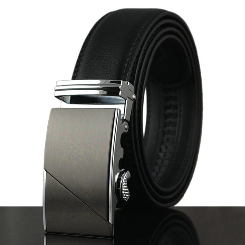 KAWEIDA Золото Серебро формальные мужские автоматические пряжки поясной ремень для