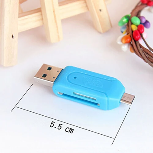 Картридер 2 в 1 с USB OTG SD кардридером|Картридеры| |
