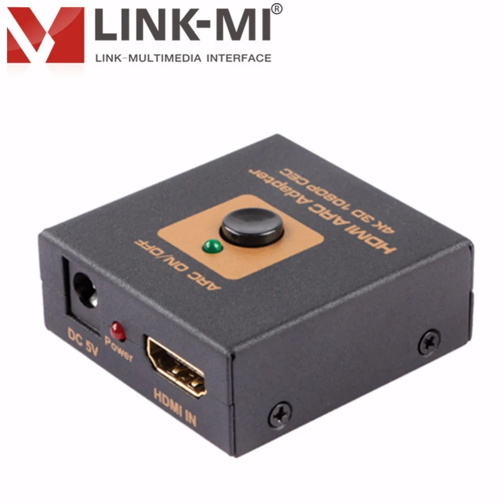 LINK MI HDMI ARC адаптер с оптическим аудиовыходом Audio (Toslink) 4K 3D 1080P CEC используется