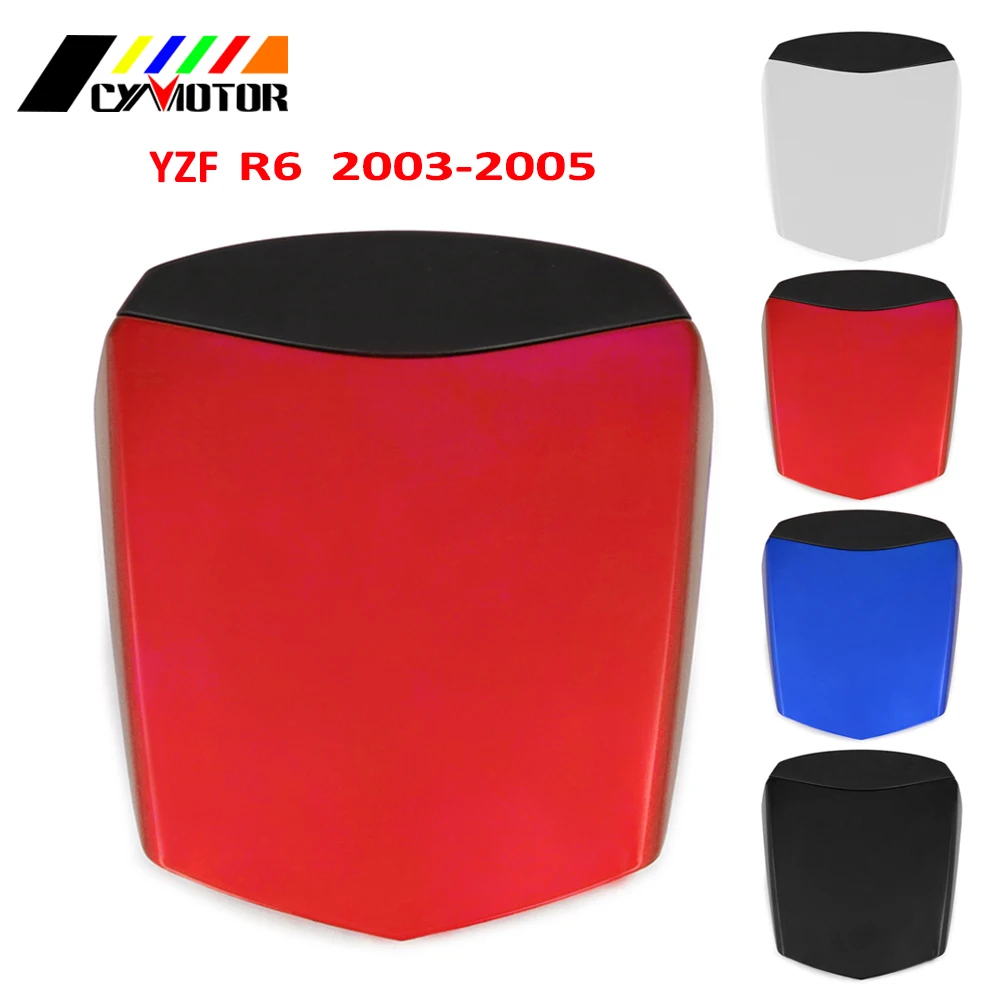 

Motorcycle ABS Plastic Rear Seat Protective Cover Cap For YAMAHA YZFR6 YZF-R6 YZF R6 2003 2004 2005 03 04 05
