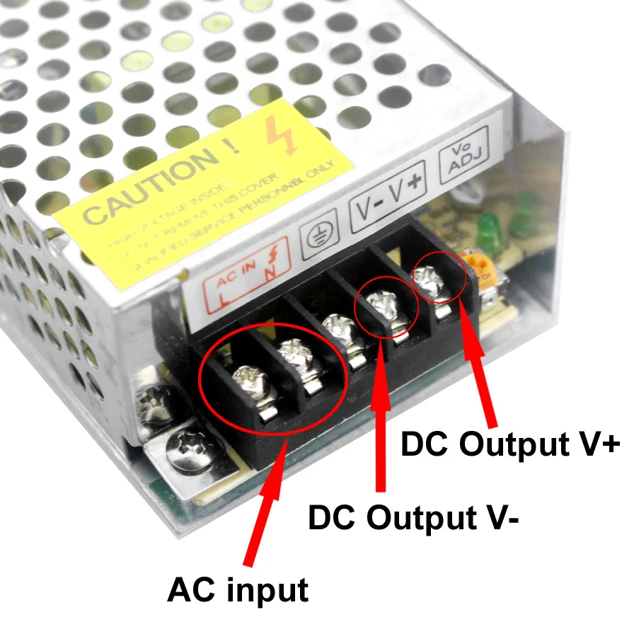 Переключение Питание 12 В 2a 24 Вт импульсный источник питания 12 v AC-DC 220 В до 12 В Питание трансформатор источник Питание 12 v блок