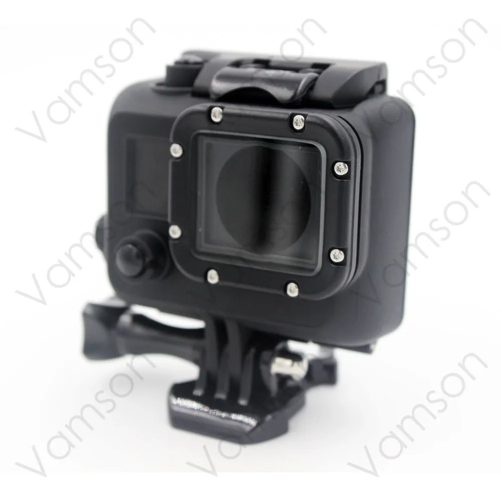 Аксессуары Vamson для Go Pro Cool Dark 35 м Водонепроницаемая камера дайвинга чехол Gopro Hero 4 3