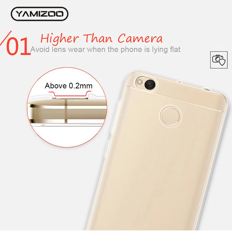 Мягкий ТПУ чехол для Xiaomi Redmi Note 4x4 5a Pro Global силиконовый прозрачный Футляр чехлы