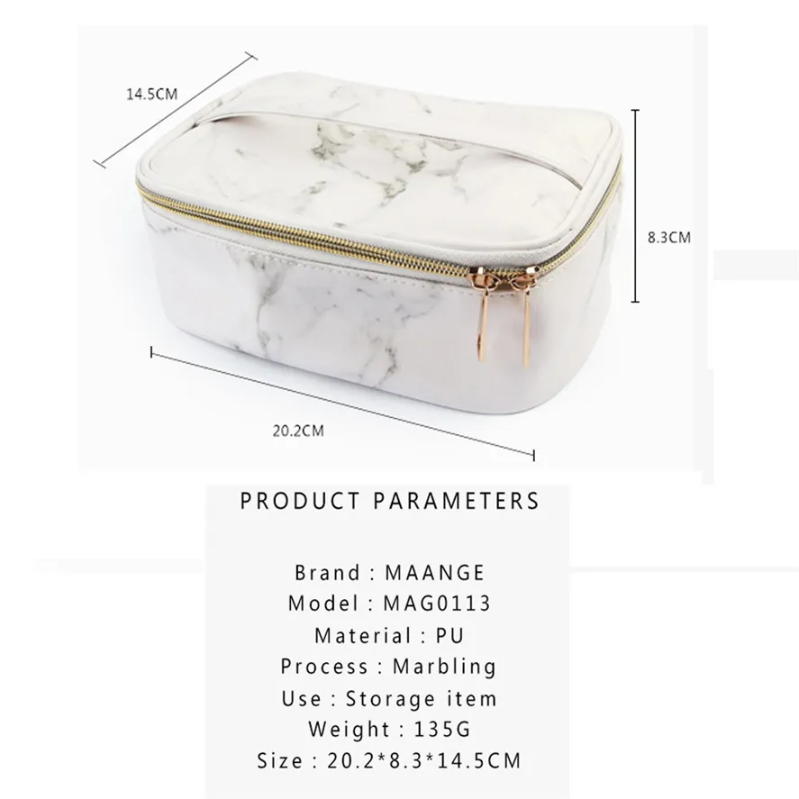 Косметичка для девушек многофункциональная с кисточками макияжа 30|Наборы