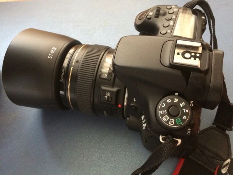 100 шт установленная бленда для объектива Canon ET-65 III ET-65III 85 мм f/1 8 f/2 135 70-210 f/3 5-4 5 100-300