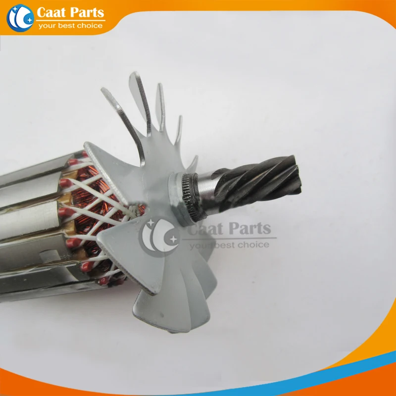 

7 Teeth AC 220-240V Armature Rotor For MAKITA 516563-1 516564-9 2414B 2414NB Power Tool Accessories