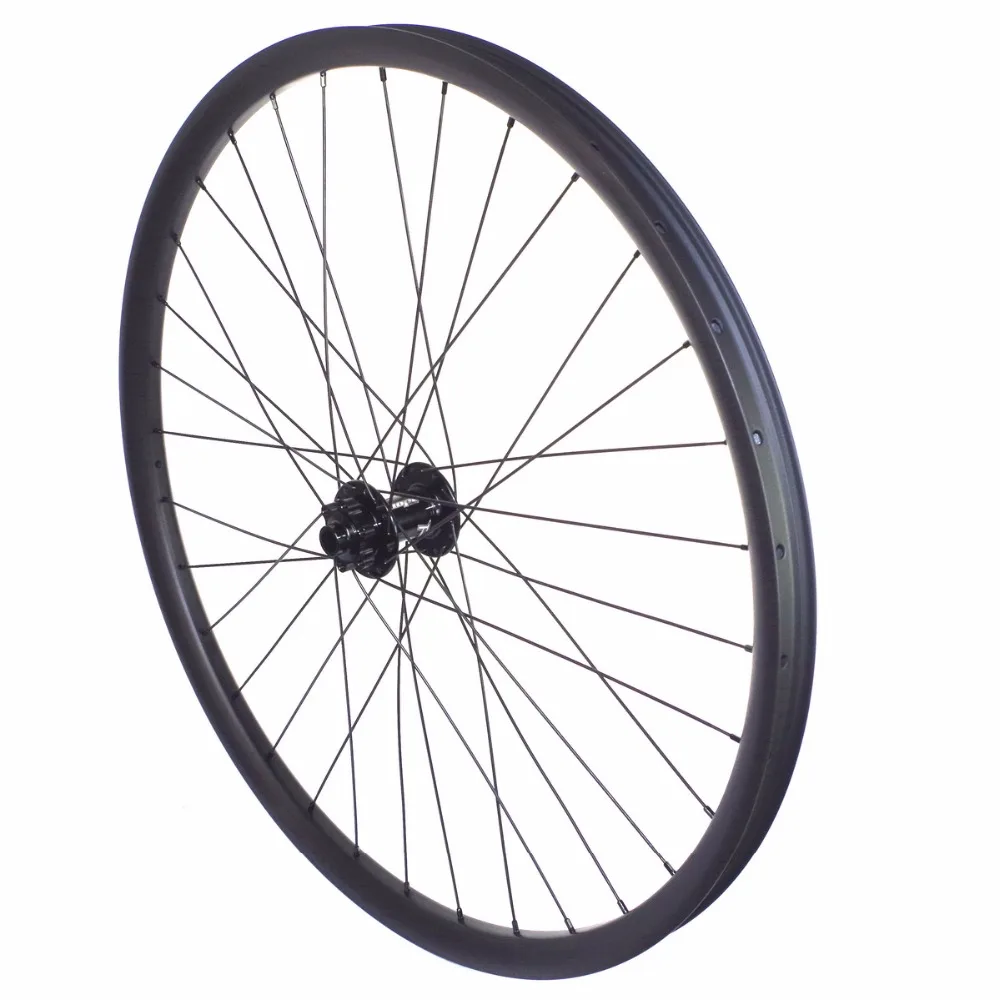 29ER MTB Углеродные колеса 27 мм 35 Ширина бескамерная углеродная колесная пара