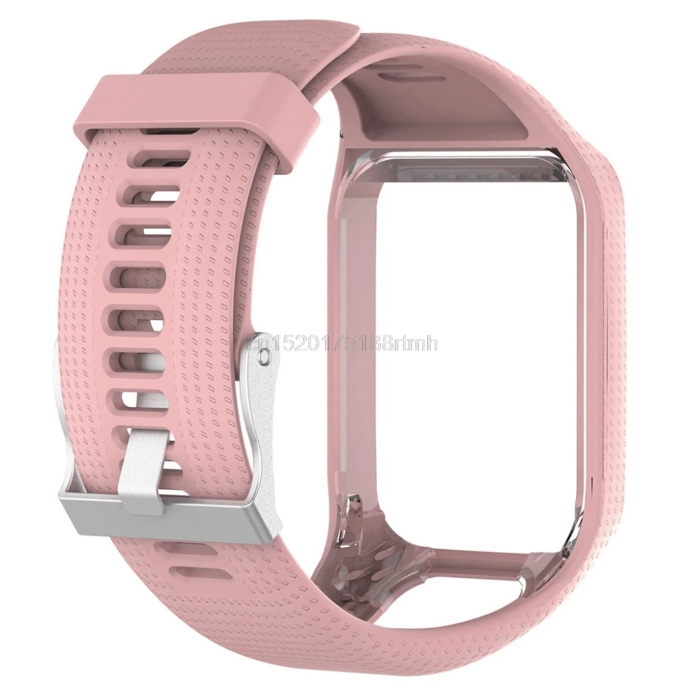 Силиконовый ремешок для наручных часов TomTom Runner 2 3 Spark 3 gps спортивные часы# T50P# Прямая поставка