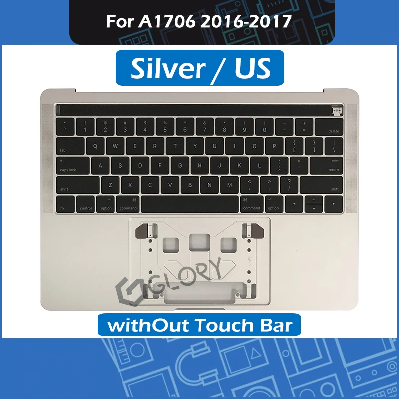 A1706 сменный Topcase серебристый для MacBook Pro Retina 13 &quotA1706 верхний чехол упора ладони с
