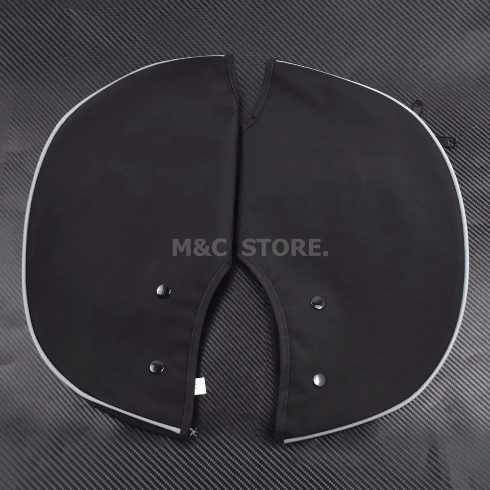 Мотоциклетные черные мягкие низкие согреватели для ног Harley Sportster 883 1200 XL железные