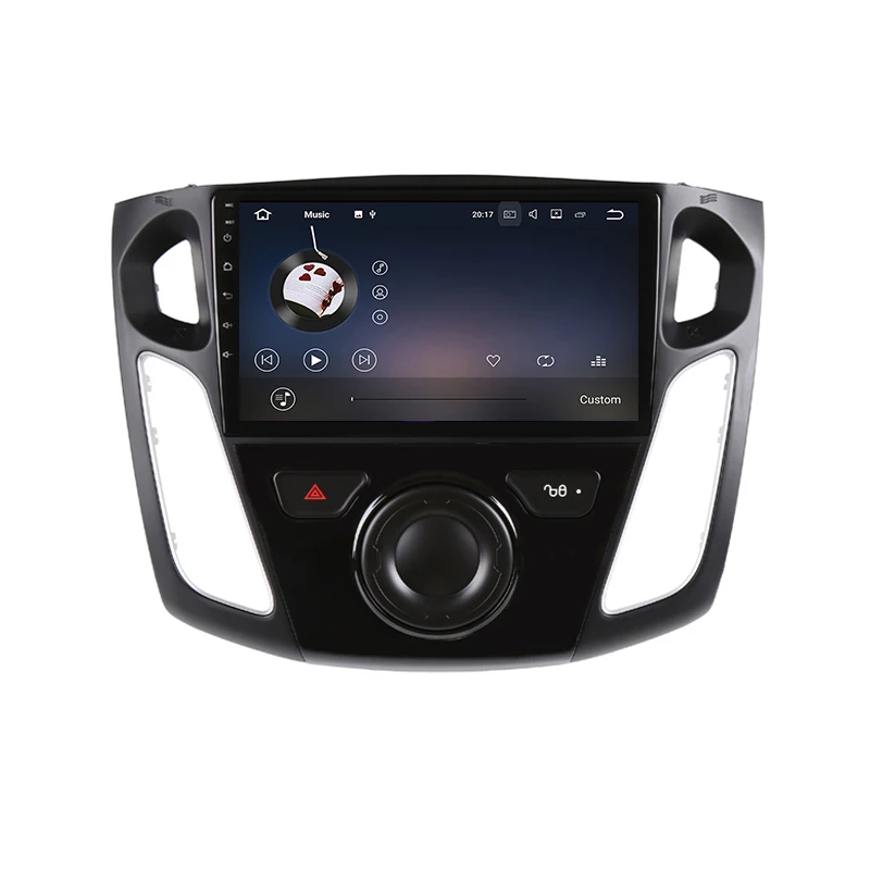 Автомобильный DVD плеер Lenvio 2 Гб ОЗУ Android 7 1 для Ford Focus 3 2012 2013 2014 2015 2016 радио GPS