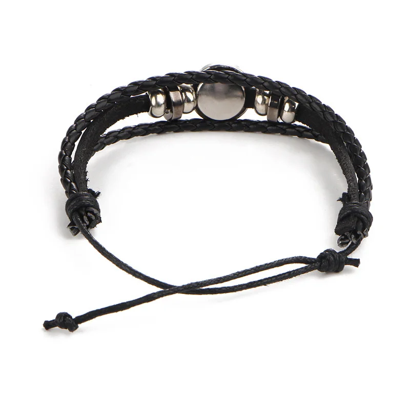 Браслет из искусственной кожи в стиле ретро с изображением созвездий Европы