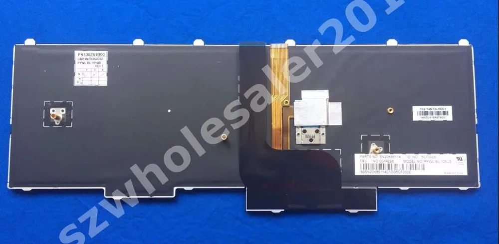 Новая клавиатура для ноутбука Lenovo ThinkPad P50 P50S P70 P70S серия QWERTY US UK IRSH японский макет