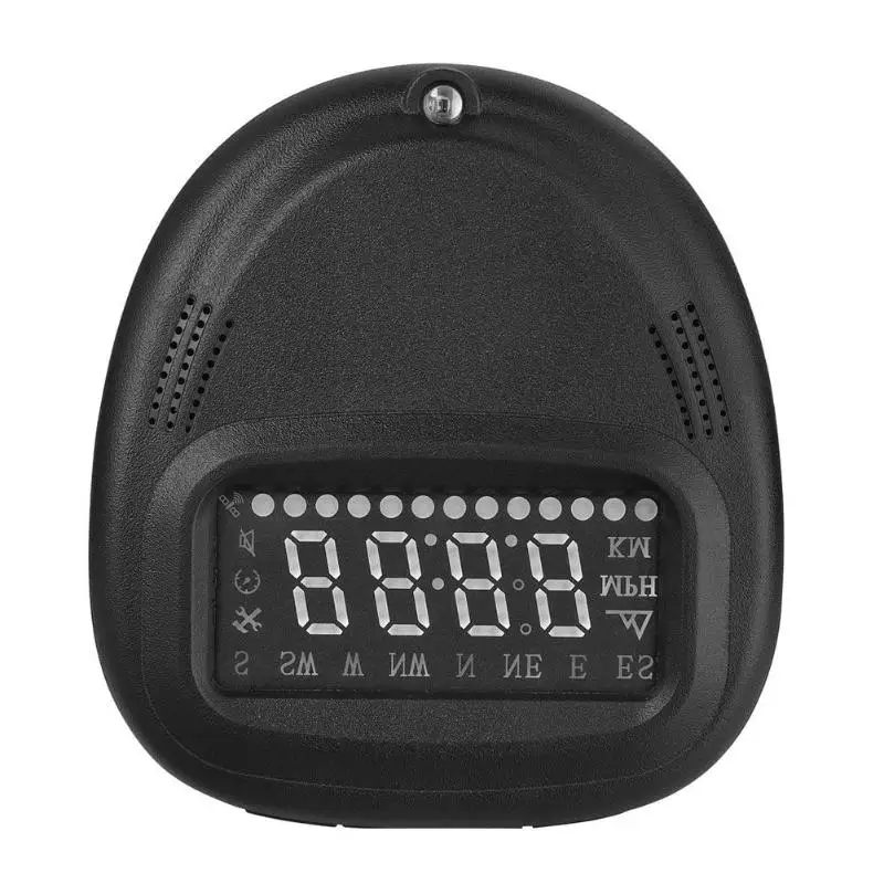 A1 универсальный OBD2 автомобильный HUD GPS налобный дисплей Система предупреждения о
