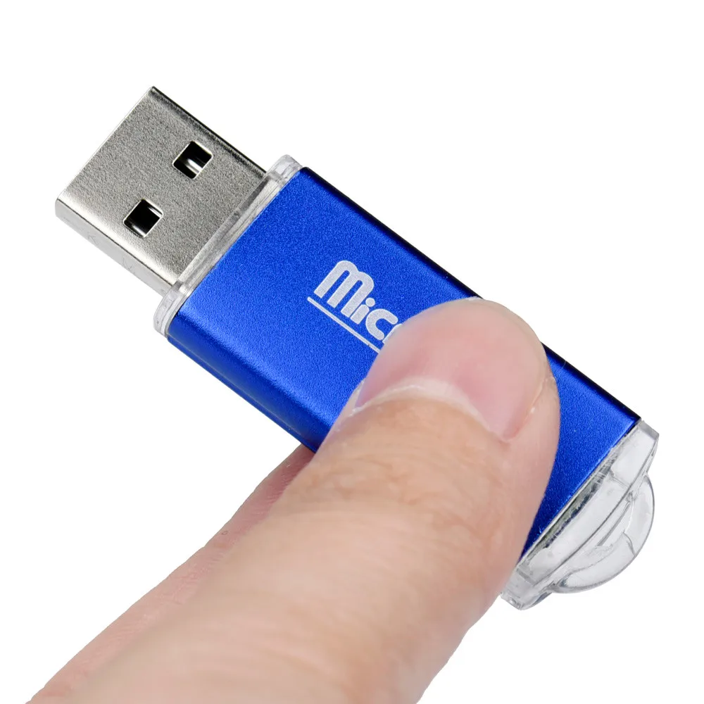 Mosunx Simplestone портативный USB 2,0 адаптер Micro SD SDHC считыватель карт памяти 0307