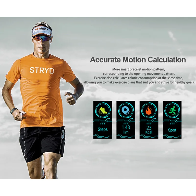 4 вида цветов Смарт-часы для фитнеса мужские и женские Шагомер монитор сердечного