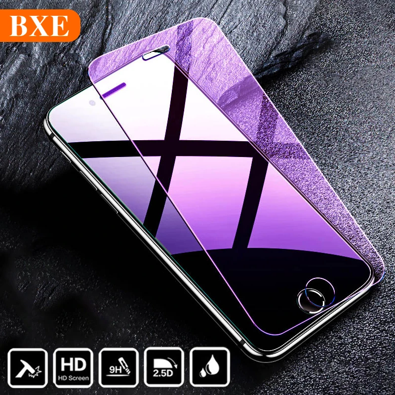 BXE Защита экрана для Apple iPhone 5 5S 5C SE 6 6s 7 8 Plus 11 Pro X Xs Max XR закаленное стекло 6X10 s