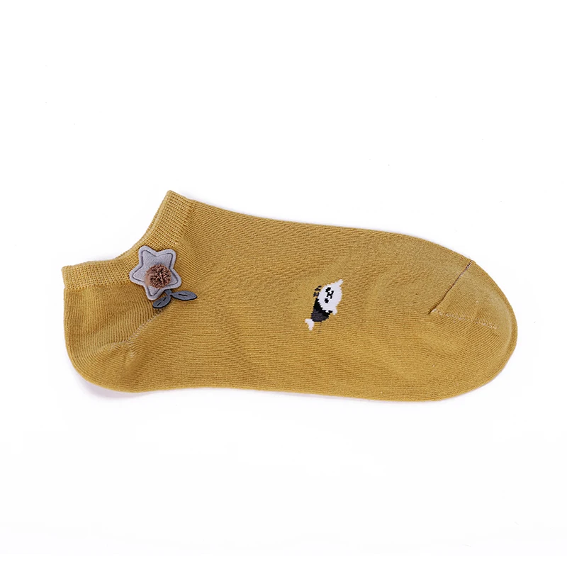 2018 хлопковые однотонные носки модные повседневные милые удобные дышащие