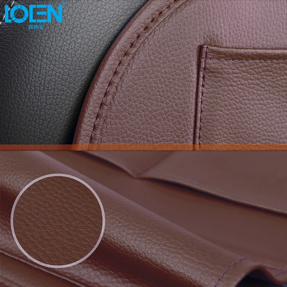 1 шт. кожаный чехол для сиденья автомобиля складной портативный органайзер