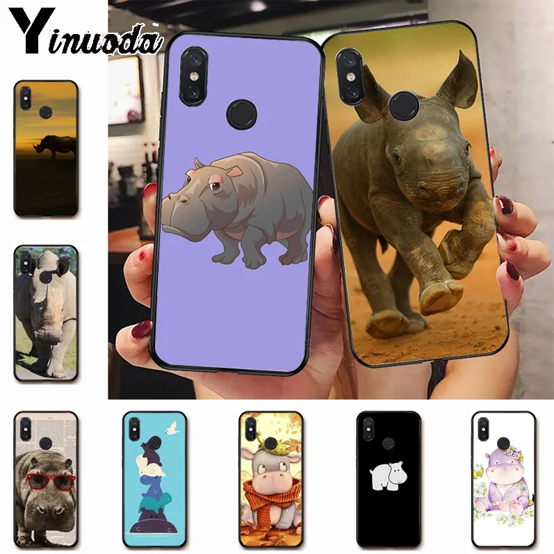 Чехол RHINOCEROS Hippo для телефона xiaomi mi 8 9 9t 10pro A1 A2 redmi 7 8a 9a note5 note7 note8pro 8t note9s 9pro чехол|Бамперы| |