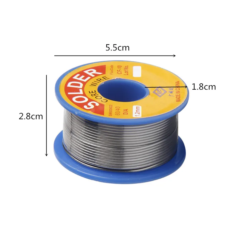 Припой с проводом диаметром 1 2 мм без диаметра канифольным сердечником низкой