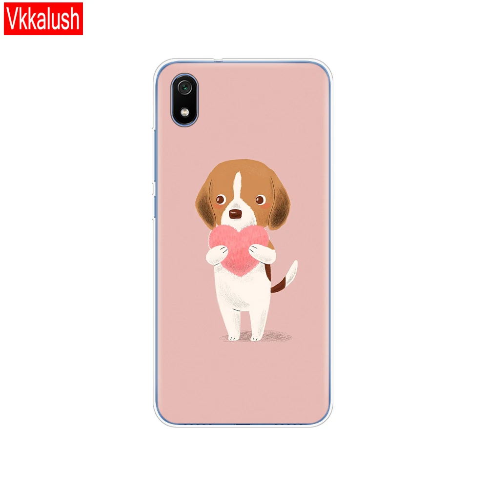 11062 Силиконовый чехол для Xiaomi Redmi 7a, чехол s, полная защита, мягкая задняя крышка из ТПУ для Redmi 7 A, чехол-бампер для телефона - Цвет: 11062