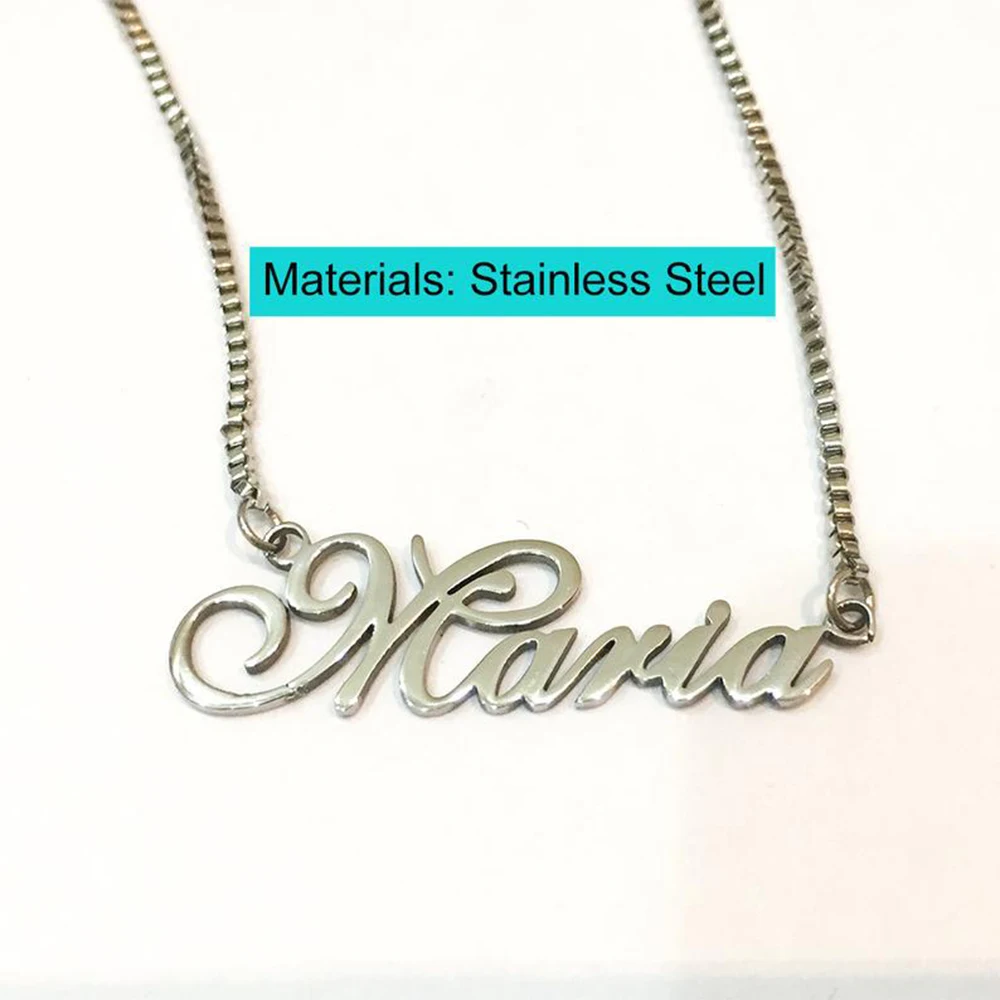 FYW модное Peraonalized ожерелье с надписью золотого цвета на заказ подвеской лучшее