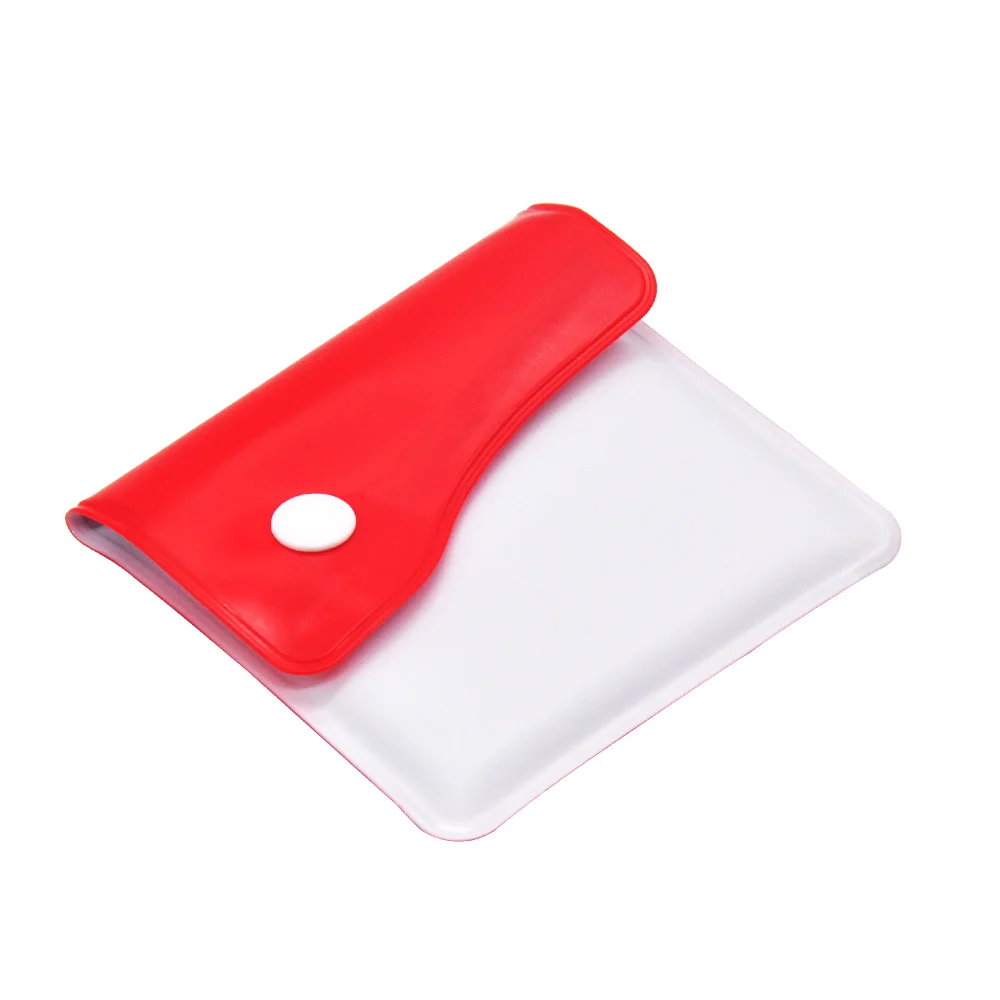Red Мини ПВХ Алюминиевая фольга пепельницы для сигарет сумка питьевой карманный размер пепельница для наружного курения сигарета пепельница сумка держатель - Цвет: Red