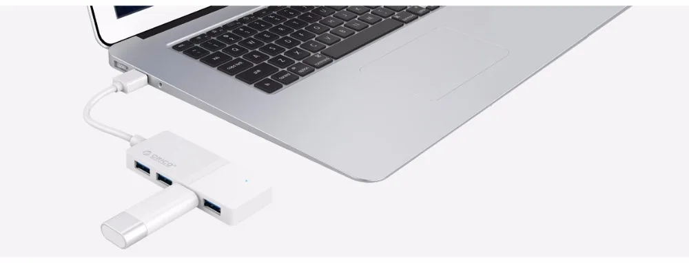 ORICO HC4-U3 USB 3,0 концентратор 4 Порты и разъёмы микро-концентратор разделитель Портативный адаптер multi USB для ноутбук планшетный ПК