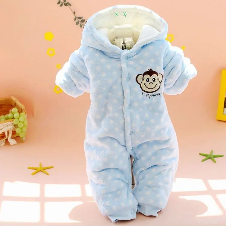 

Baby conjoined cotton-padded jacket