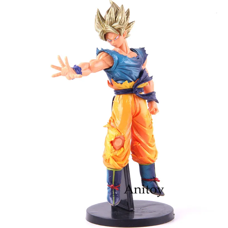 without retail box Dragon Ball Z кровь сайянов специальный Сон Гоку фигурка экшн ПВХ DBZ Сон Гоку Коллекционная модель игрушки - Цвет: without retail box