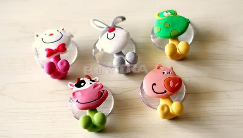 1 шт. милый мультфильм держатель для зубной щетки с животным мини полки ванной