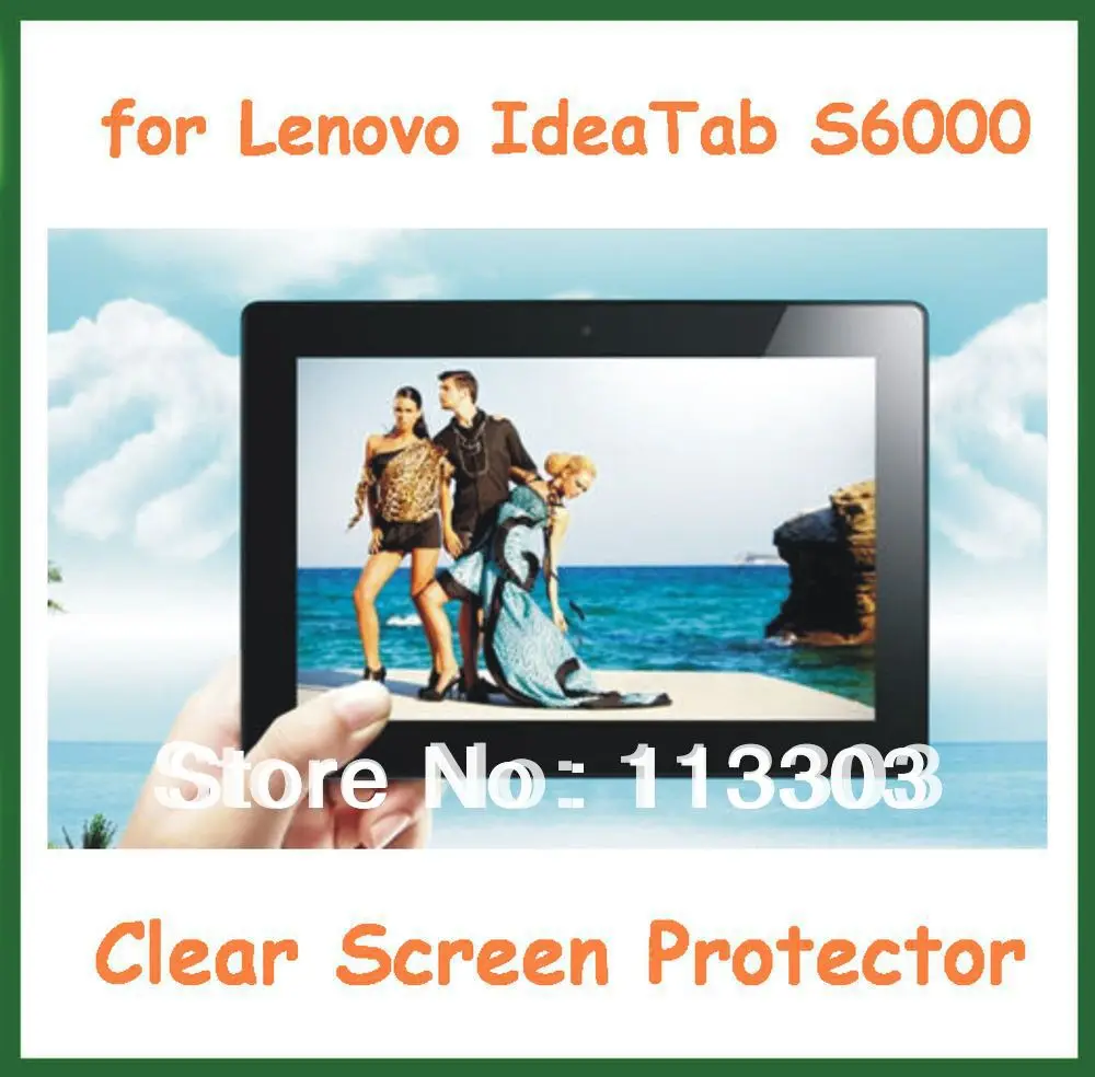 Прозрачная защитная пленка для экрана с отверстием камеры 20 шт. планшетного ПК