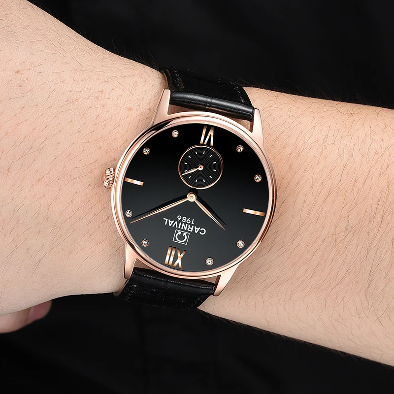 Роскошные карнавальные часы с большим циферблатом ультратонкие